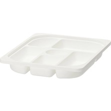 Ikea Trofast Beyaz 42X30X5 cm Bölmeli Saklama Kutusu