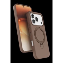 Marsilyan™- Huawei Honor 600 Pro Regal Magsafe Standlı Kapak - Çöl Titanyum