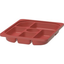 Ikea Trofast Kırmızı 42X30X5 cm Bölmeli Saklama Kutusu