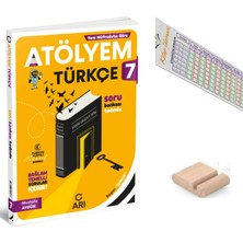 Arı Yayıncılık Arı 7.sınıf Türkçe Atölyem 2027 Maarif Model+Çözüm Ayracı+Telefon Tutucu