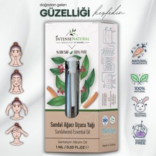 Intense Natural Sandal Ağacı Uçucu Yağı 1 ml %100 Saf ve Doğal Aromaterapi İçin Uygun