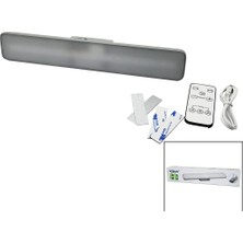 Toyigoo Kumandalı - Zaman - Işık Gücü Ayarlı Metal Askılı - USB Şarjlı Lamba Fener 20SMD LED IEG45