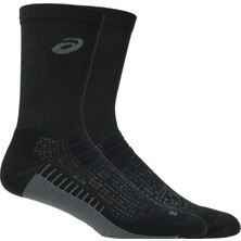 Asics Performance Run Sock Crew Unisex Black/obsidian Grey  3013B348-001