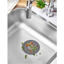 Toyigoo Yuvarlak  Süzgeçli Silikon Mutfak  Lavabo ve Küvet Süzgeci Gider Süzgeci IEG4546GV-458FJGHV