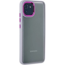 Samsung Galaxy A03 Kılıf Dora Kapak - Lila