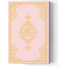 Colezium 2 Renkli Orta Boy Kur'an-I Kerim (Miklepsiz) Pembe