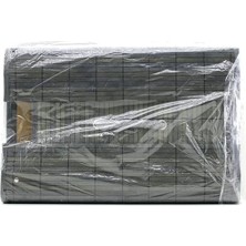 Toyigoo Gri 2 Boy D.dörtgen Bambu Kenar Organizer Sepet Ahşap Altlık - Bezli 25X14-28X18CM IEG4546GV-458F