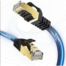 Toyigoo Cat 8 Lan Kablosu –ethernet Kablosu Örgü Kaplama, Yüksek Hızlı (2 Metre) IEG4546GV-458FJGHV