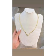 Takıtolia Bestar Gold Yıldız Zirkon Kolye Delux Koleksiyonu Xuping Altın Kaplama Suya Dayanıklı