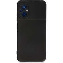 Xiaomi Poco M5 Kılıf Nano Içi Kadife Silikon - Siyah