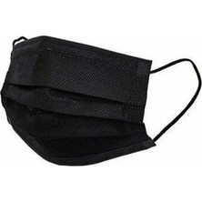 Toyigoo Medikal 50PCS Siyah Cerrahi Yüz Maskesi IEG4546GV-458FJGHV