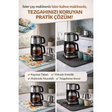 Çay Matı Çay Makinesi % 100 Mikrofiber Altlığı Su Emici Tezgah Koruyucu Kurulama Matı