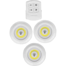 Uzaktan Kumandalı Yapışkanlı LED Spot Lamba WT-364