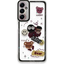 Samsung Galaxy A14 4g Kılıf Sweet Desenli Silikon Kapak - Sarı