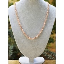 Stoneage Rose Kaplama Kolye - Rose -