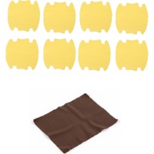 9lu Set Araba Kapı Kolu Koruyucu Çizilme Önleyici Şeffaf Sticker Film Koruma Seti