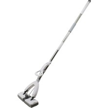 Toyigoo Mop Kendinden Sıkmalı Pva Sünger Mop - Kelebek Mop Krom Sap = 110CM + Plastik BAŞLIK=135CM Ieg4