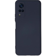 Vivo Y53S Kılıf Nano Içi Kadife Silikon - Lacivert