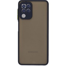 Samsung Galaxy A22 Kılıf Montreal Silikon Kapak - Lacivert