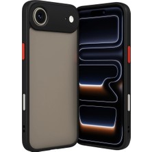 Apple Iphone 17 Air Kılıf Montreal Silikon Kapak - Siyah