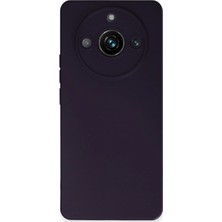 Realme 11 Pro Kılıf Nano Içi Kadife Silikon - Mor