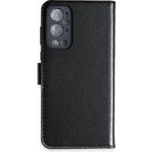 One Plus 9 Pro Trend S Plus Kapaklı Kılıf - Siyah