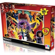 Adalı Store Incredibles 2 Temalı Eğlenceli Yapboz Seti
