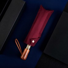 Aventus Ahşap Saplı 12 Telli Şemsiye