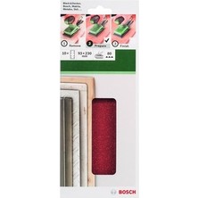 Adalı Store 10'lu Titreşimli Zımpara Kağıdı, 93 x 230 mm 80 Kum