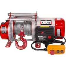 Adalı Store Attlas Atev 1500 Elektrikli Halatlı Vinç - 750-1500 kg Kapasite