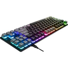 Adalı Store Kablolu Rgb Mekanik Klavye, 87 Tuşlu ve Türkçe Q