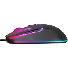 Adalı Store 4800 Dpı Rgb Gaming Mouse, Makro Yazılım Desteği ile Oyun Için Ideal