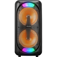 Adalı Store Mikado MD-801KP 3.7V2400MAH 30W Bluetooth/usb/tf/fm/led Işıklı Kablolusuz Mikrofonlu Toplantı