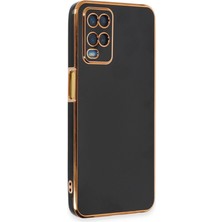 Oppo A54 4g Kılıf Volet Silikon - Siyah