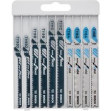 Adalı Store 10 Parçalı Dekupaj Testeresi Bıçağı Seti ile Güçlü Kesim