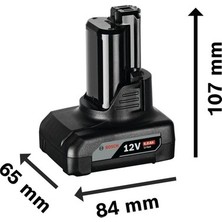 Adalı Store 12 Volt 6,0 Ah Li-On Akü, Hafif ve Taşınabilir
