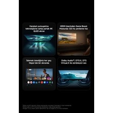 Adalı Store Xiaomi A Pro 55'' 139 Ekran Uydu Alıcılı 4K Ultra Hd Smart