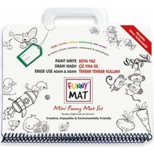 Adalı Store 19X26 cm Mini Eğitim Matı, 1 Sayfa Eğlenceli Tasarım