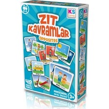 Adalı Store Zıt Kavramlar Eğitici Oyun Kartları