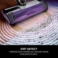 Adalı Store Otomatik Boşaltma Sistemine Sahip Şarjlı Dikey Süpürge, Turbo Başlık ile Etkili Temizlik