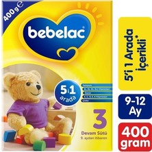 Adalı Store 9-12 Ay Arası Bebekler Için 400 gr Devam Sütü