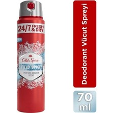 Adalı Store Old Spice Cold Spice 150 ml Unisex Terlemeyi Önleyici Sprey Aromatik Koku ile Etkili