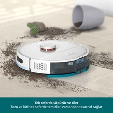 Adalı Store Islak ve Kuru Temizlik Yapabilen Robot Süpürge, Otomatik Boşaltma