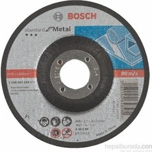 Adalı Store Metal Için Bombeli Kesme Diski 115 Mm, 22,23 mm ile Yüksek Performans