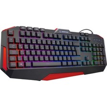 Adalı Store Rampage Kb-Rx7 Alpor Pro Sese Duyarlı Rgb Aydınlatmalı Q Gaming Oyuncu