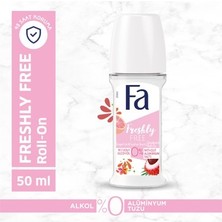 Adalı Store Freshly Free Roll-On 50ML, Alkol ve Alüminyum Içermeyen