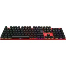 Adalı Store Rgb Aydınlatmalı Mekanik Oyun Klavyesi, Yüksek Tepki Süresi