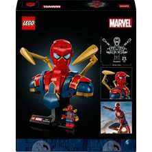 Adalı Store Lego® ǀ Marvel Iron Örümcek Adam Büstü 76326 – Yetişkinler Için Koleksiyonluk ve Dekoratif Model