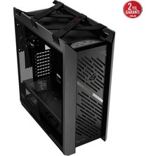 Adalı Store Çift Temperli Cam Panel ile Alüminyum Kasa, 450MM Gpu Desteği