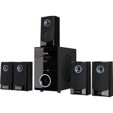 Adalı Store Mikado MD-813BT 5+1 Bluetooth Speaker Usb+Sd+Fm Destekli Uzaktan Kumandalı ve Bas